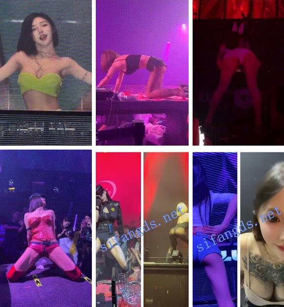 【网红女DJ现场大尺度热舞2】真空乳沟 后摇 跪摇 性感死了【181V】【2G】