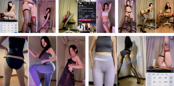 【快手福利】骚舞御姐【你的小蜜】顶胯1V1骚舞诱惑露毛【19V】【719M】